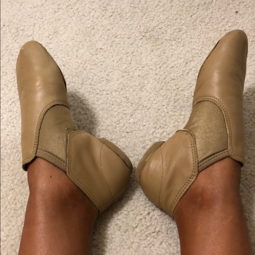 Revolution Dancewear Tan Jazz Shoes